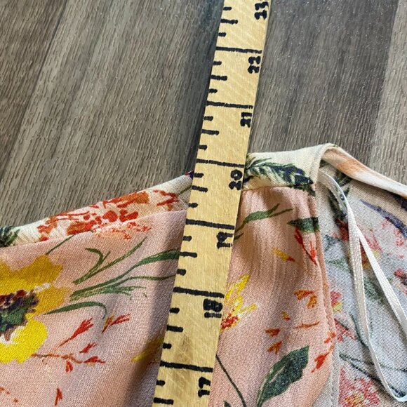 Dress Forum Los Angeles Oversized Cropped Wrap Blouse Size Small - Picture 5 of 7